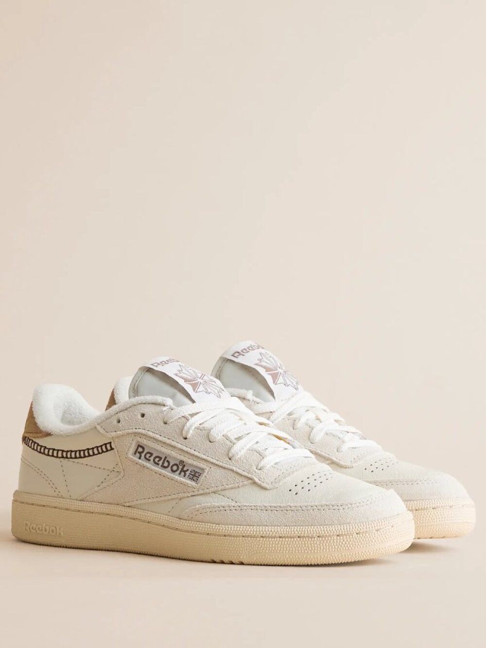 Club C 85 Vintage Leather Sneaker | Vintage Chalk Ginger Root